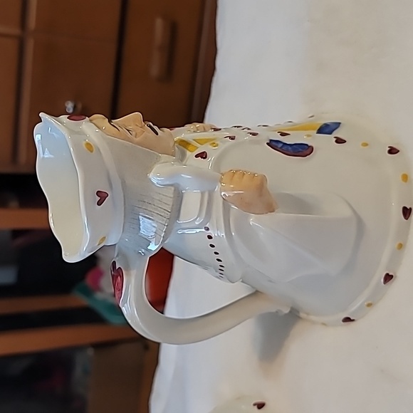 Jack of Hearts Ceramic Pitcher by H.J. Wood England Pack Of Cards Series - Picture 2 of 10